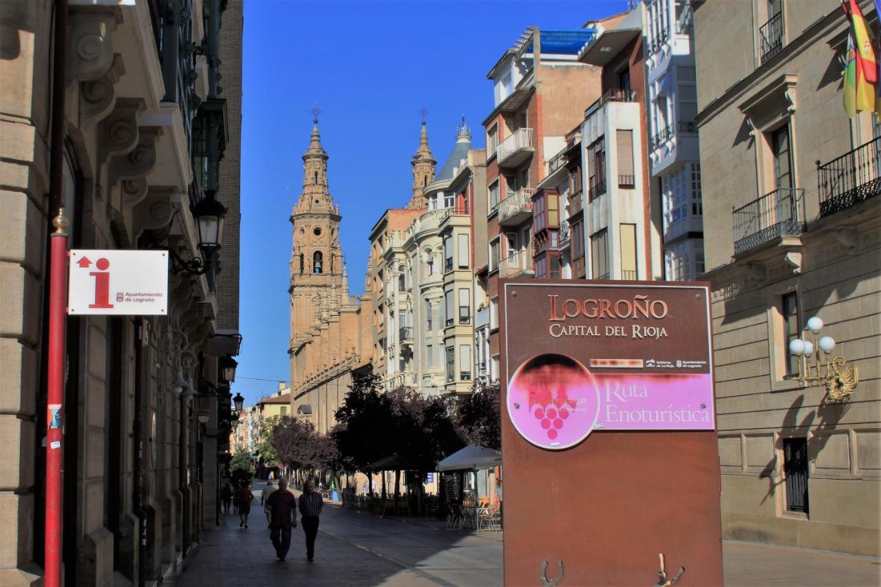 Apartamento Pleno Centro Junto Ayuntamiento 洛格罗尼奥 外观 照片